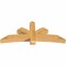 Ekena Millwork Davenport Rough Sawn Timber Gable Bracket, Western Red Cedar, 72"W x 30"H x 6"D x 6"F, 10/12 Pitch GBW072X30X0606DAV00RWR - alternate 5
